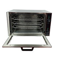 Petit mini four électrique à convection pour cuisine domestique 3 plateaux Circulation automatique d'air chaud Nettoyage facile pour les boulangeries