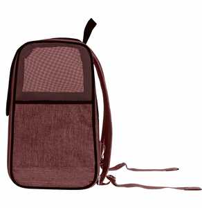 OEM High Quality Brown Pet <b>Backpack</b> Bag and Pet Carrier Bag Outdoor Shoulders <b>Large</b> Pet <b>Backpack</b> - Product Image 5