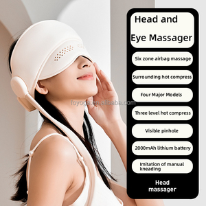 <strong>Head</strong> <strong>Massager</strong>, Scalp and Eye <strong>Massager</strong> with Heat, <strong>Head</strong> <strong>Massager</strong> Scalp Stress Relax, Migraine Caps for Women - Product Image 2