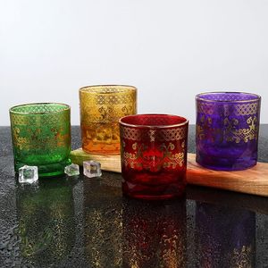 Bán Buôn Chất Lượng Cao Barware Thả Xoay Pha Lê Whiskey Cốc Thủy Tinh Whiskey Tumbler Biểu Tượng Tùy Chỉnh <span class=keywords><strong>Whisky</strong></span> Kính Cho Bán - Product Image 4