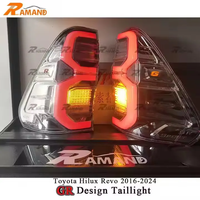 Feu arrière GR de nouvelle conception d'usine pour Hilux 2016-2024 feu arrière LED complet modifié pour accessoires de feu arrière Hilux Pickup