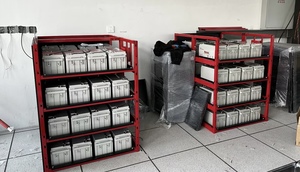 Multi-purpose Industrial Supermarket Rack for UPS Data Center and Renewable Energy Systems Metallic Double-<b>Sided</b> - Product Image 4