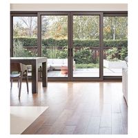 Porte d'entrée extérieure en aluminium Prima, porte à battant avec isolation thermique, double vitrage trempé
