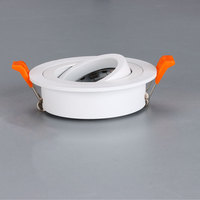 110V Led Celling Square 4 pouces sans garniture Downlight Logement Gu10 Gu5.3 Encastré Cob Led Module