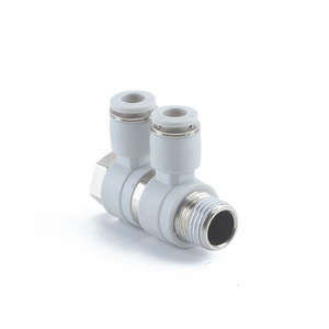 Conector Neumático Tipo F Giratorio para Cilindro, Conexión Rápida PHW4/6/8/10/12-01-02-03-04, Nuevo - Product Image 3