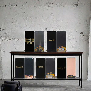 หน้าจอสัมผัส LCD 100% ผ่านการทดสอบสำหรับ Reno3 <span class=keywords><strong>OPPO</strong></span> 8T/5/7/6 <span class=keywords><strong>Pro</strong></span>/7 Z/<span class=keywords><strong>5g</strong></span>/10 <span class=keywords><strong>Pro</strong></span> + รับประกัน1ปี FHD ไพลินดีลักซ์ - Product Image 2