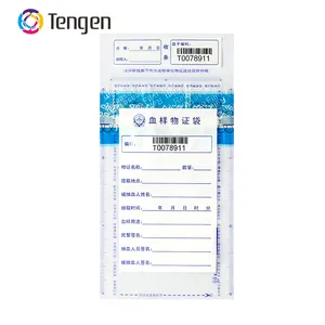 Tengen Custom PE Plastic High Security Tamper Evident Money Bags For Cash