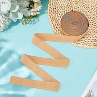 Bande élastique antidérapante en silicone ondulée de 1-1/8 pouce de large pour la couture de vêtements et la fabrication de perruques (vente en gros)