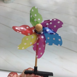 กิ๊บติดผมรูปกังหันลมน่ารัก 10 ซม. ลายดอกไม้ ใช้ทุกวัน อุปกรณ์เสริมของเล่นเด็ก - Product Image 2