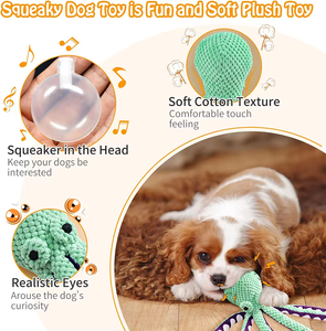 Pulpo grande de peluche grande, juguetes resistentes para mascotas, masticadores agresivos para perros, juguetes para perros - Product Image 6