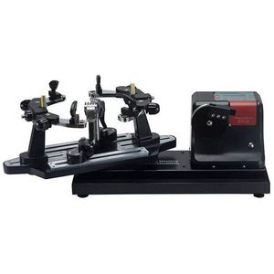 Machine à cordage électronique informatisée AEF noire pour raquettes de tennis et de badminton, modèle AEF M8, pour le cordage des raquettes de tennis et de badminton - Product Image 2