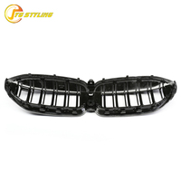 Rejilla Delantera de Fibra de Carbono Real para BMW Serie 3 G20 G21 2019+, Rejilla de Riñón, Rejillas de Ventilación para Automóviles