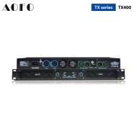 Amplificateur de puissance compact professionnel 1U 400W, léger, pour enceintes PA, DJ, audio et sonorisation live