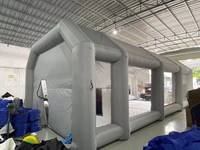 Cabine de peinture gonflable portable en PVC durable, directement de l'usine, pour la réparation automobile et les travaux de peinture de véhicules