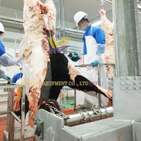Extracteur de peau de machine de décapage de bétail d'usine directement avec des machines de processus de viande