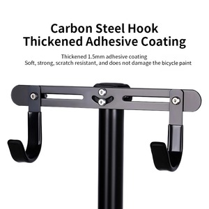Soporte ajustable para bicicletas con <span class=keywords><strong>doble</strong></span> gancho, estante de suspensión para bicicletas, soporte <span class=keywords><strong>doble</strong></span> para bicicletas, expositor de bicicletas - Product Image 3
