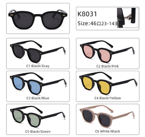 2023年 ブランド ファッション メンズ 偏光 ティアドロップ カスタム ロゴ サングラス レディース アウトドア ドライビング サングラス - Product Image 4