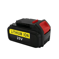 Perceuse à main durable 20V, batterie au lithium, machine de perçage, batterie rechargeable pour Dewalt Dcb206