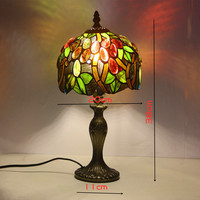   Lampe de table créative AC neuve au design industriel, en verre style rose, avec protection oculaire, pour chambre, salon et bureau