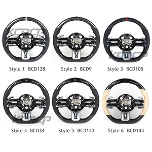 Pour Benz AMG GLC <span class=keywords><strong>GLE</strong></span> <span class=keywords><strong>S63</strong></span> G63 G65 Gt63 EQB GTS GT W205 W204 W206 W221 W222 W223 W213 W211 W219 LED Volant en fibre de carbone - Product Image 5