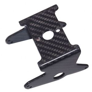 SHENYU 3K Plain Weave Carbon Fiber Bracket Carbon <b>Felt</b> 5mm <b>Thickness</b> 200C Working Temp Lightweight High-Strength Mounting Holes - Product Image 3