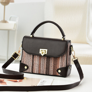 Hot Sale Ladies Designer Hand Bag Shoulder <b>Tote</b> Zipper Purse Pu Leather Satchel Crossbody Bag Newest Bags Women Handbags - Product Image 4