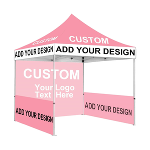 Carpa Plegable Promocional para Interiores/Exteriores de 3x3 10x10 pies, Toldo para Eventos, Gazebo, Carpa para Ferias Comerciales - Product Image 1