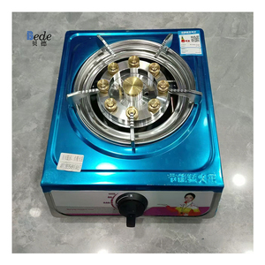 Fornello a <span class=keywords><strong>Gas</strong></span> portatile in acciaio inox per campeggio all'aperto da viaggio per barbecue con tubo butano - Product Image 6