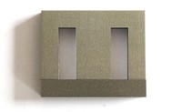 Noyau de transformateur monophasé 50W600 50W800 fabriqué en usine, tôle d'acier au silicium électrique, laminage EI non orienté, noyau en fer