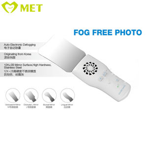 Meite Medical dental ortodontic imaging LED nebbia specchio fotografico gratuito specchio rifrattore in acciaio inossidabile foto orale fotografica - Product Image 3