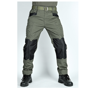 DFP0505 Pantalones Tácticos Impermeables Elásticos para Hombre al por Mayor, Pantalones Cargo Multibolsillos para Hombre - Product Image 3