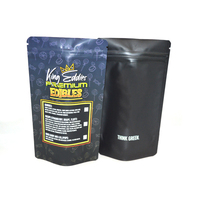 Sacs à fermeture éclair en Mylar imprimés à la chaleur, emballage en plastique de graines de chia, 3.5, 7g, 1oz