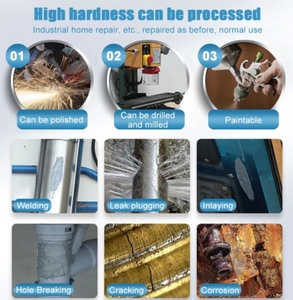 Colle de réparation métallique forte Colle de soudage à <span class=keywords><strong>froid</strong></span> haute résistance Réparation plastique magique Coulée Adhésif Résistance à la chaleur AB Colle Mastic - Product Image 4