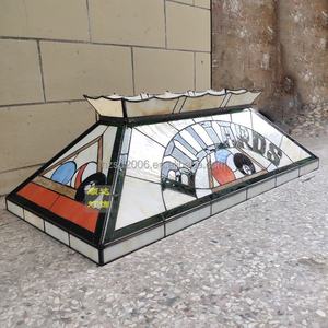 Lámpara de Araña LED Personalizable de 41' con 6 Luces para Bar de Billar y Comedor, Lámpara Colgante Tiffany para Mesa de Billar con Material de Vidrio, de Fábrica - Product Image 4