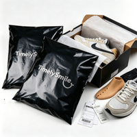 Sacs d'expédition personnalisés avec impression de logo, sacs d'expédition biodégradables en polyéthylène pour vêtements