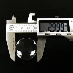 Lente biconvexa de vidrio óptico sin recubrimiento de alta calidad - Product Image 3
