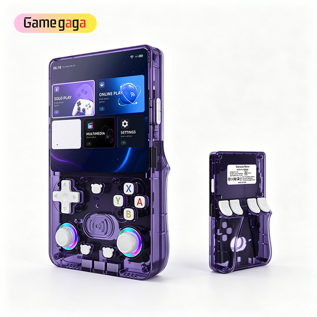 Gamegaga X36 Ultra  Handheld Game Console 4.2  Inch Android 10 System Retro Video Game Console 20000 Games