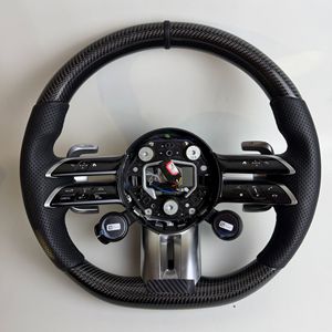 Volant en fibre de carbone LED RPM pour Mercedes-Benz W176 W205 W213 C190 <span class=keywords><strong>AMG</strong></span> - Product Image 3