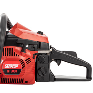 Motosierra de Gasolina de 54.5cc y <span class=keywords><strong>2</strong></span> Tiempos, Herramienta Potente para Cortar Madera, Ideal para Agricultura, Silvicultura, Tala y Poda de Árboles en el Hogar - Product Image 2