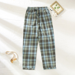 Pigiama Natalizio a Quadri Rosso, Nero e Bianco, Pantaloni da <span class=keywords><strong>Uomo</strong></span> Pronti per la Spedizione, Comodi <span class=keywords><strong>Pigiami</strong></span> in Cotone per <span class=keywords><strong>Uomo</strong></span> - Product Image 3