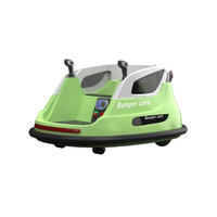 Voiture télécommandée électrique en plastique 2,4 GHz avec pare-chocs, jouet à conduire pour enfants de 2 à 4 ans, avec double moteur 30W, musique, lumières et alimentation par batterie