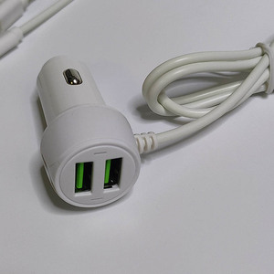 2USB 3in1อเนกประสงค์12W <span class=keywords><strong>USB</strong></span> คู่กับสาย <span class=keywords><strong>Micro</strong></span> Type-C iOS อะแดปเตอร์ชาร์จในรถยนต์อเนกประสงค์สำหรับ iPhone Android - Product Image 4