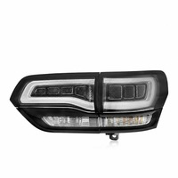 Feux arrière LED pour Jeep Grand Cherokee 14-20, mise à niveau avec nouveaux feux de signalisation dynamiques LED, feux de freinage, feux de recul, plug and play