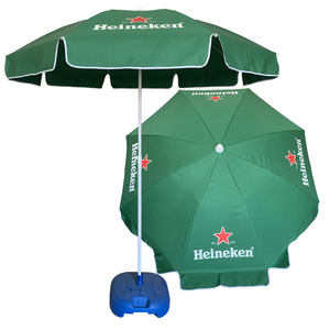 Sombrilla de playa al aire libre, sombrilla para cerveza, marca - Product Image 1