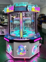 Divertissement multijoueur d'arcade à pièces adapté aux enfants Machine à cadeaux familiale Plastique et métal Garantie 1 an