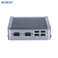 Mini PC Industrial Integrado Sin Ventilador Intel de 6.ª/7.ª Generación Core I7/i5/i3 CPU Skylake/Kaby Lake 8GB