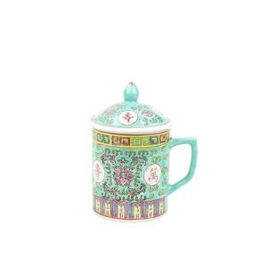 RZPW01-ABC dipinto <span class=keywords><strong>A</strong></span> <span class=keywords><strong>Mano</strong></span> longevità famille rose in ceramica tazza - Product Image 1