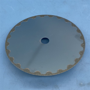 Lame de coupe de pierres précieuses en <span class=keywords><strong>verre</strong></span> 6 pouces Diamond Caoted Grit 120 Super Thin Cutting Saw Plate - Product Image 5