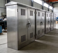 Boîte de distribution d'alimentation en acier inoxydable, boîtier électrique pour usine, extérieur, certifié IP CE ISO9001