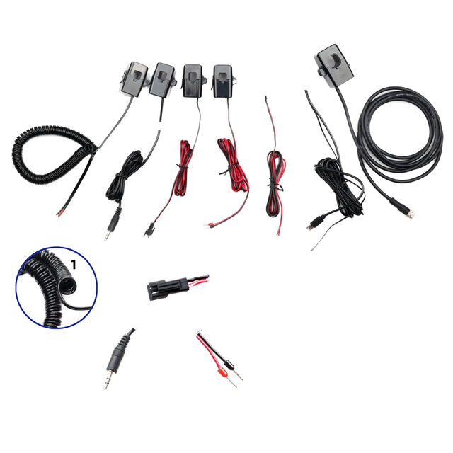 FP16 AL Cable Clamp Sensor 5A/50A/100A/150A CT Split Core Current Transformer 333mV 0-100mA Output Single Phase Plastic